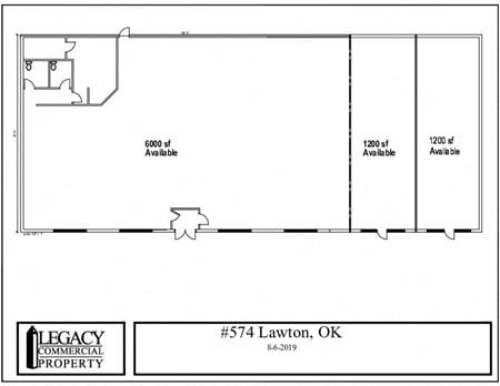 Commercial space for Rent at 11 NW 67th St. in Lawton