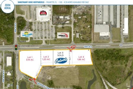 VacantLand space for Sale at SEC Sanctuary Cove Way & US 301 in Palmetto