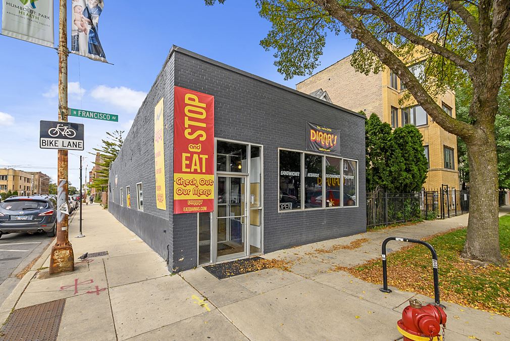 Diana's Restaurant - Corner with Redevelopment Potential (West Town)