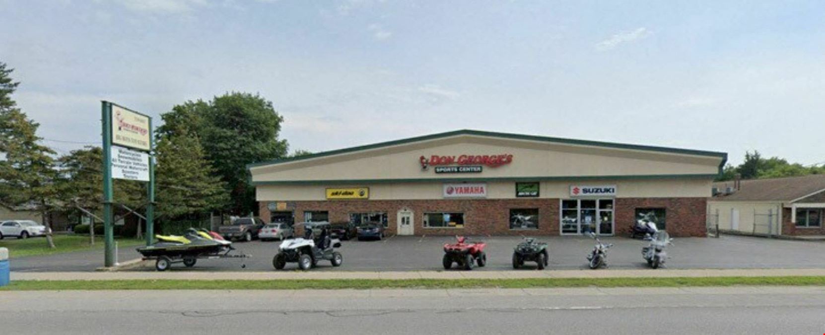 New Price - 13,300+/- SF Commercial Space/Former Don George Motor Sports