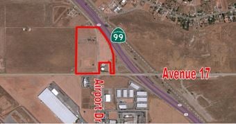 20+ Acres CA-99 Highway Commercial Land (All or Partial)