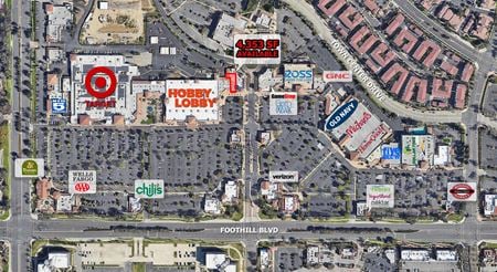 Retail space for Rent at 10700-10710 Foothill Blvd in Rancho Cucamonga