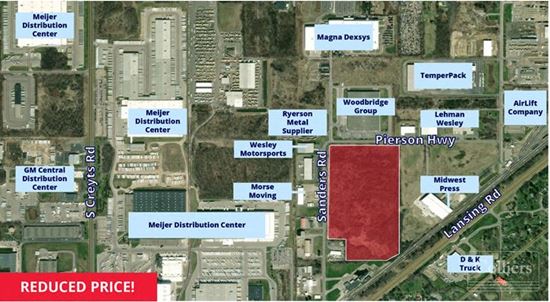 38-Acres Vacant Land in Delta Township