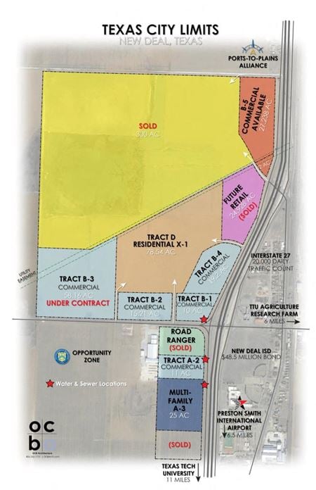 Land space for Sale at I-27 & FM 1729 in New Deal