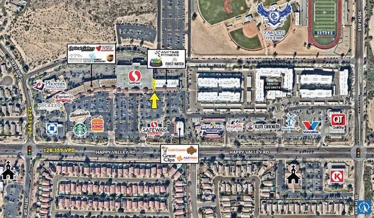 39th Ave & Happy Valley Rd | NEC