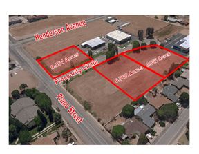3 Parcels Available off of Plano & Prosperity in Porterville, CA