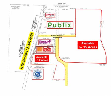 VacantLand space for Sale at Hwy 85 and Airport Road in Crestview