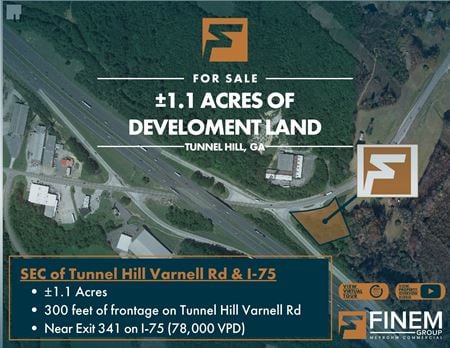 VacantLand space for Sale at SEC of Tunnel Hill Varnell Rd in Tunnel Hill