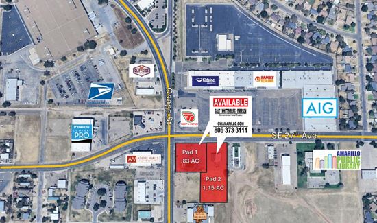 SEC 27th and Osage - Pad Sites