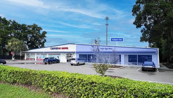9,514 SF End-Cap in a Freestanding Bldg.