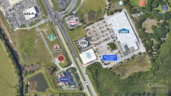 Lake Wales | 0.96 AC Retail Pad | Up to 5,950 SF Available