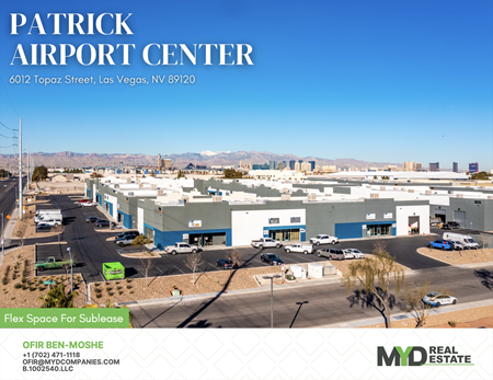 Photo of commercial space at 6012 South Topaz Street in Las Vegas