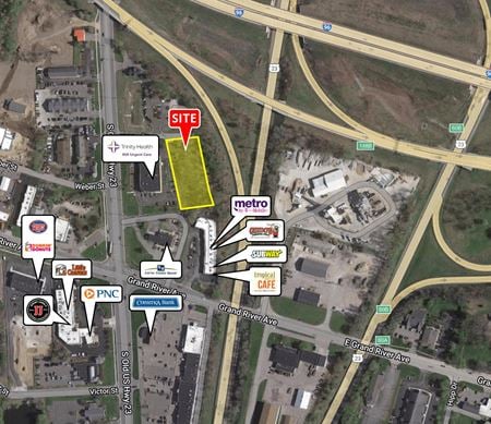 VacantLand space for Sale at  1.46 Acres Old US 23 & Grand River Avenue in Brighton
