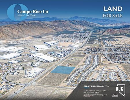 VacantLand space for Sale at 0 Campo Rico Ln in Spanish Springs