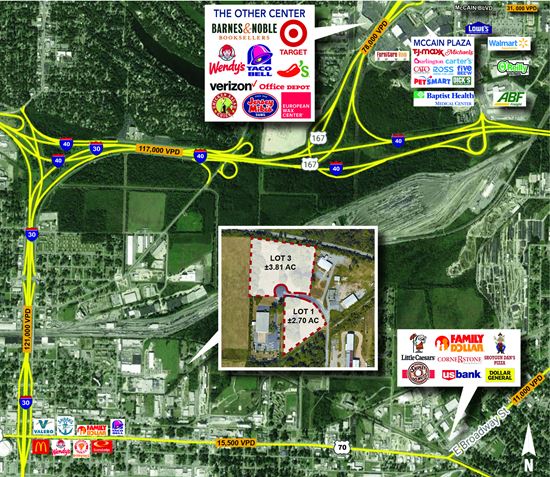 Two Industrial Lots for Sale
