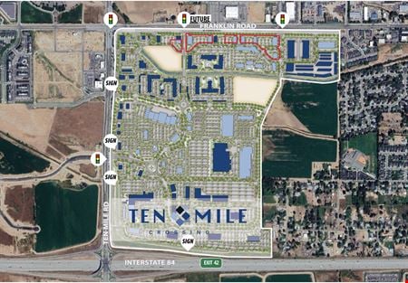 VacantLand space for Rent at W. Peak Cloud Lane & S. Wayfinder Avenue  in Meridian