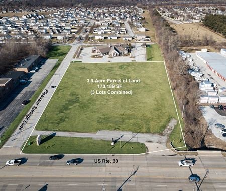 VacantLand space for Sale at NEC of US 30 and Pleasant Springs Lane in Dyer