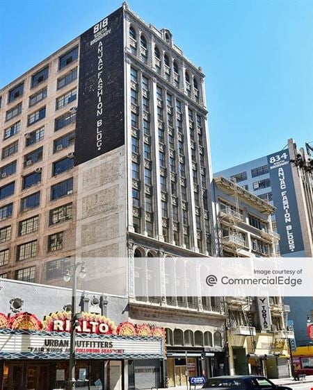 Retail space for Rent at 818 South Broadway in Los Angeles