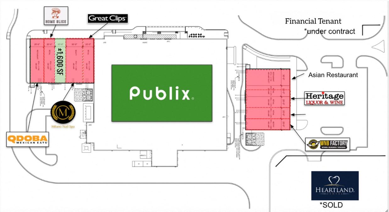 Publix-anchored Shopping Center