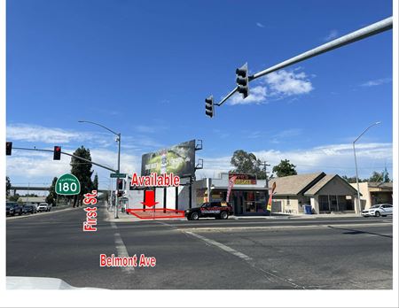 VacantLand space for Sale at NEC of Belmont Ave & N First St in Fresno