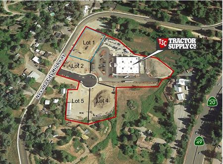 Commercial Lots at "Tractor Supply" Center - Grass Valley
