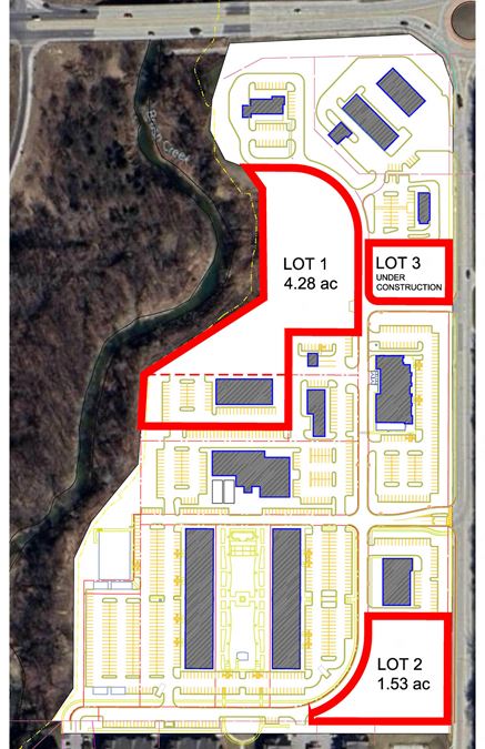 Creekside Mixed-Use Development Pad Sites