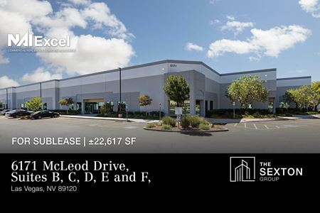 Photo of commercial space at 6171 McLeod Drive in Las Vegas