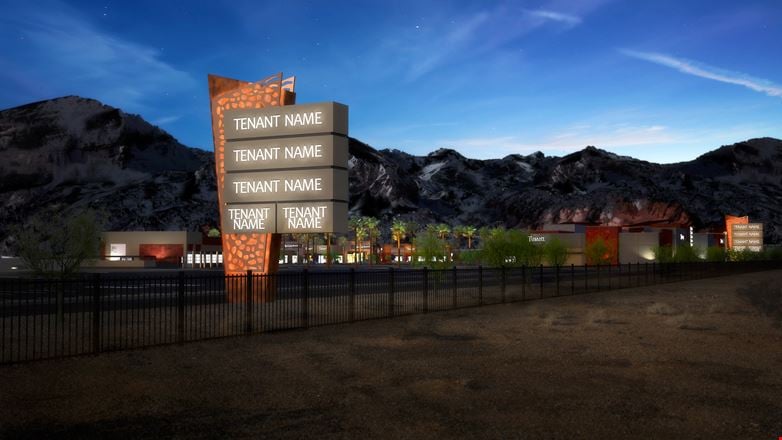 VacantLand space for Rent at SEC Monterey Ave. I-10 in Palm Desert