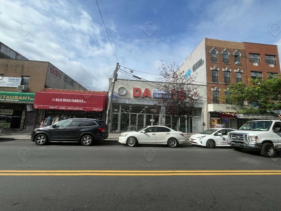 446-448 Rockaway Ave - Vacant 4,500 SF Retail Property For Sale