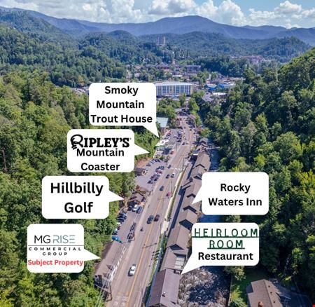 Retail space for Rent at 330 Parkway in Gatlinburg