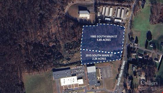 ±8.11 acre industrial site with excellent frontage