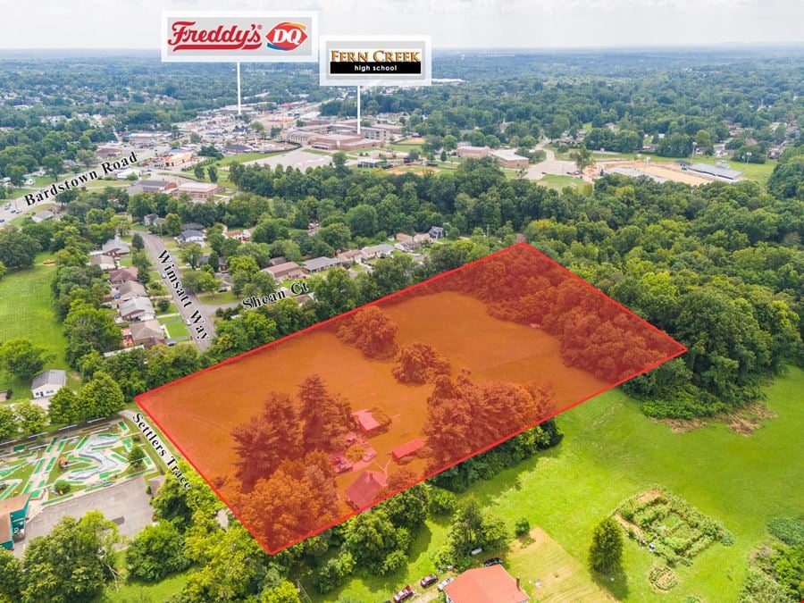 Settlers Trace Development Land at Bardstown Road