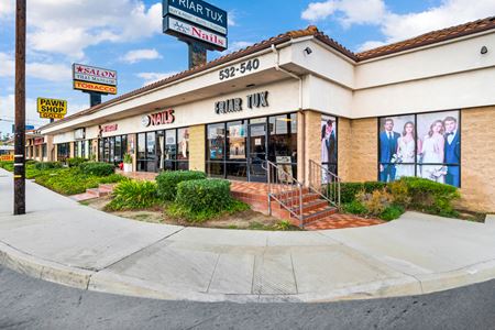 Retail space for Sale at 532-540 North Azusa Avenue in West Covina