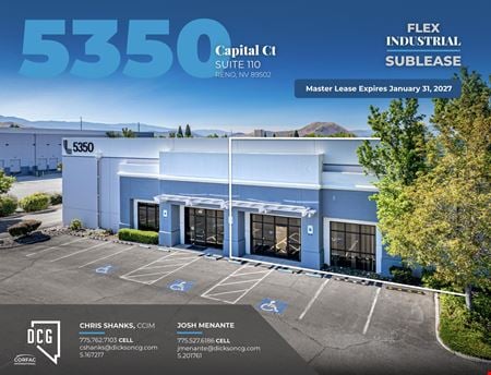 Industrial space for Rent at 5350 Capital Court Suite 110 in Reno