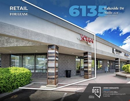 Retail space for Rent at 6135 Lakeside Drive Suite 121 in Reno