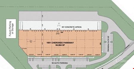 Industrial space for Rent at 1601 Cherokee Pkwy in Acworth