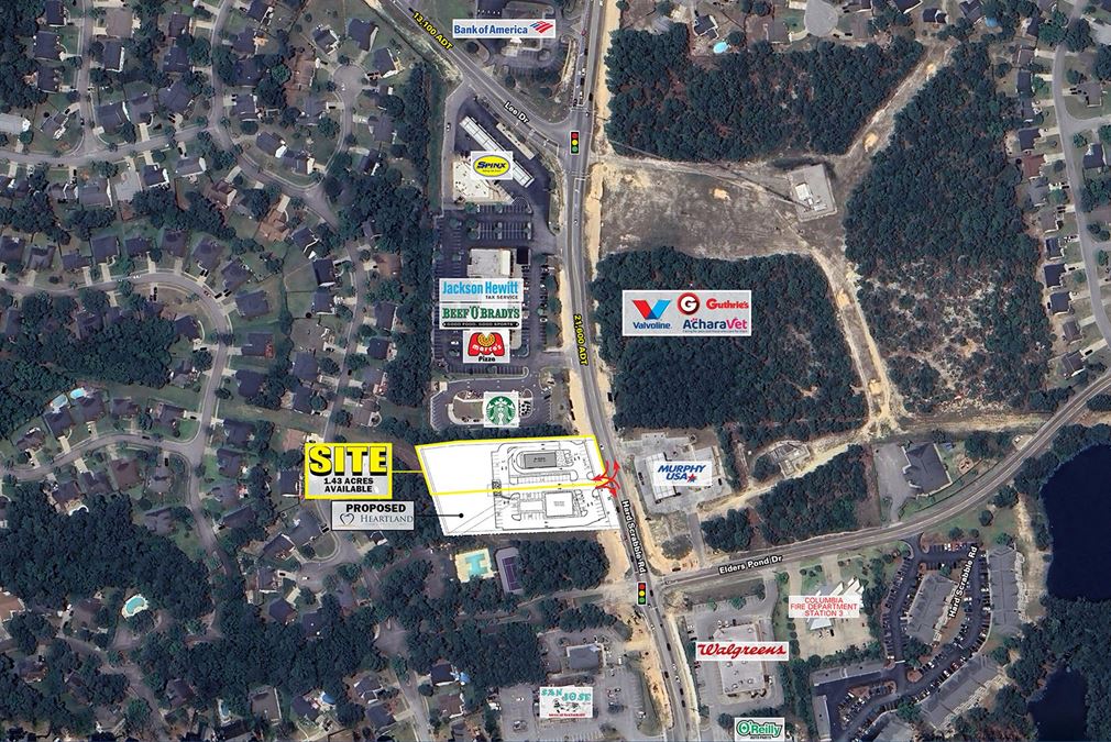 Hard Scrabble Rd & Elders Pond Dr