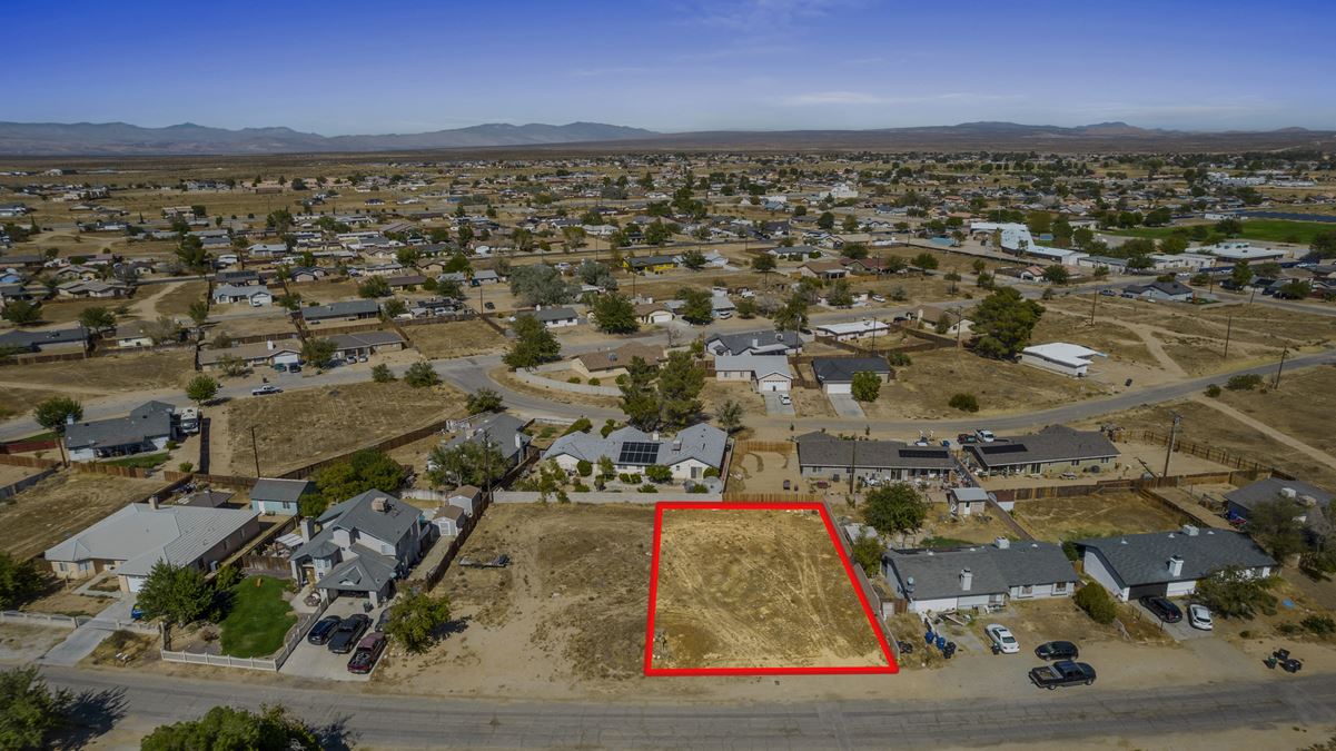 ±0.22 Acres of Level Land in California City