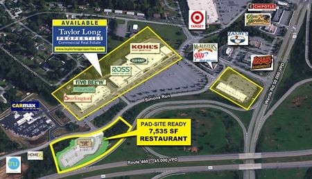 Retail space for Rent at 120-475 Simons Run in Lynchburg
