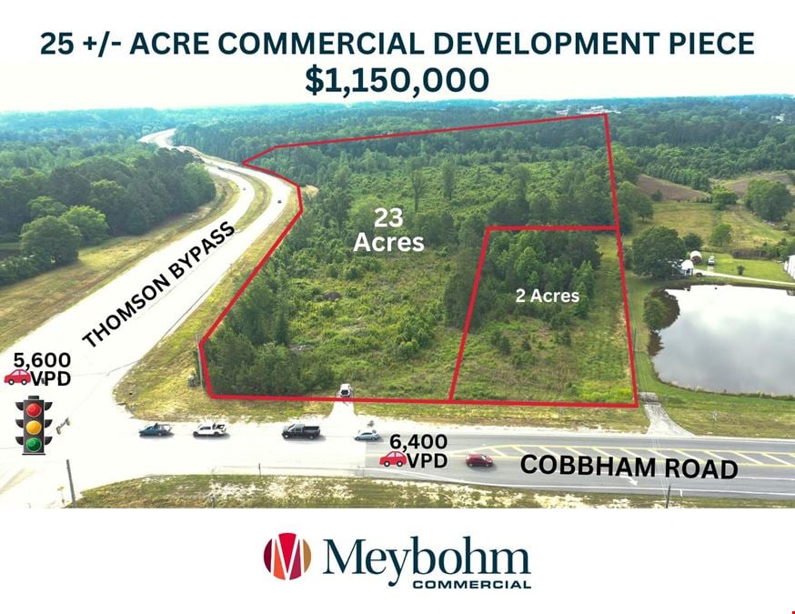 25 Acre Cobbham Rd Development Tract