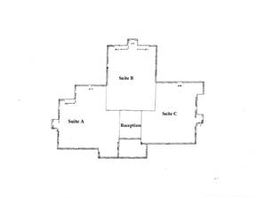 3,750 SF Office Building - Individual Offices and Suites with Central Reception
