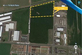 For Lease > 5 acres of yard in North Plains