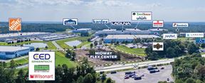 Midway Flex Center | ±57,750 SF Industrial Building (divisible to 24,750 SF) | Lexington County Industrial Park