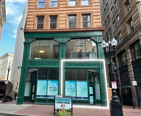 Retail space for Rent at 276-278 Washington St in Boston