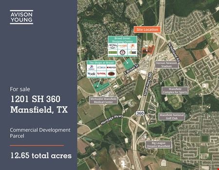 VacantLand space for Sale at 1201 SH 360 in Mansfield
