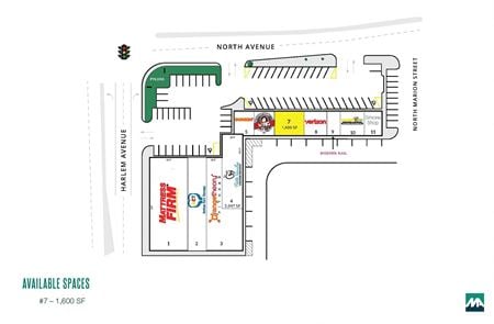 Retail space for Rent at 7101 W North Avenue in Oak Park