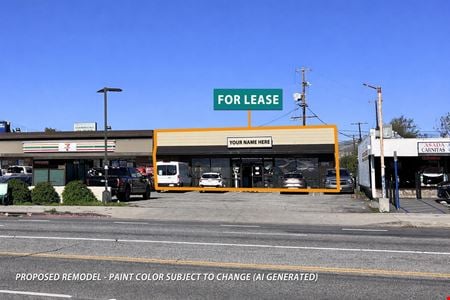 Retail space for Rent at 16155 Devonshire Street in Granada Hills