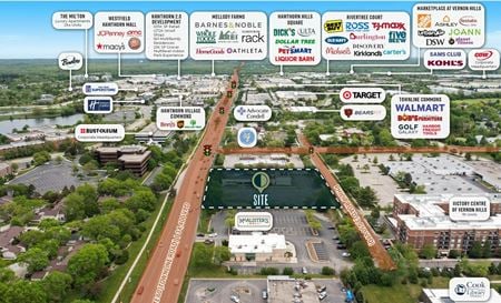 Retail space for Rent at 30 West Phillip Road in Vernon Hills