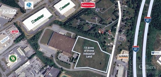 Build-to-Suit Opportunity - 13 Acres of Prime Industrial Land