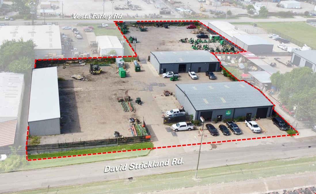 IOS Site: 8,400 SF + 2 AC Yard